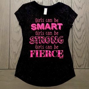 Girls Justice Short Sleeved T-Shirt Size 10